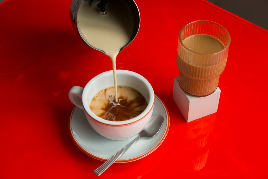 Hong Kong-style milk tea is served at Hoko, in London, which is one of the venues taking part in the Bing Sutt Kongcept Festival. Photo: Hoko