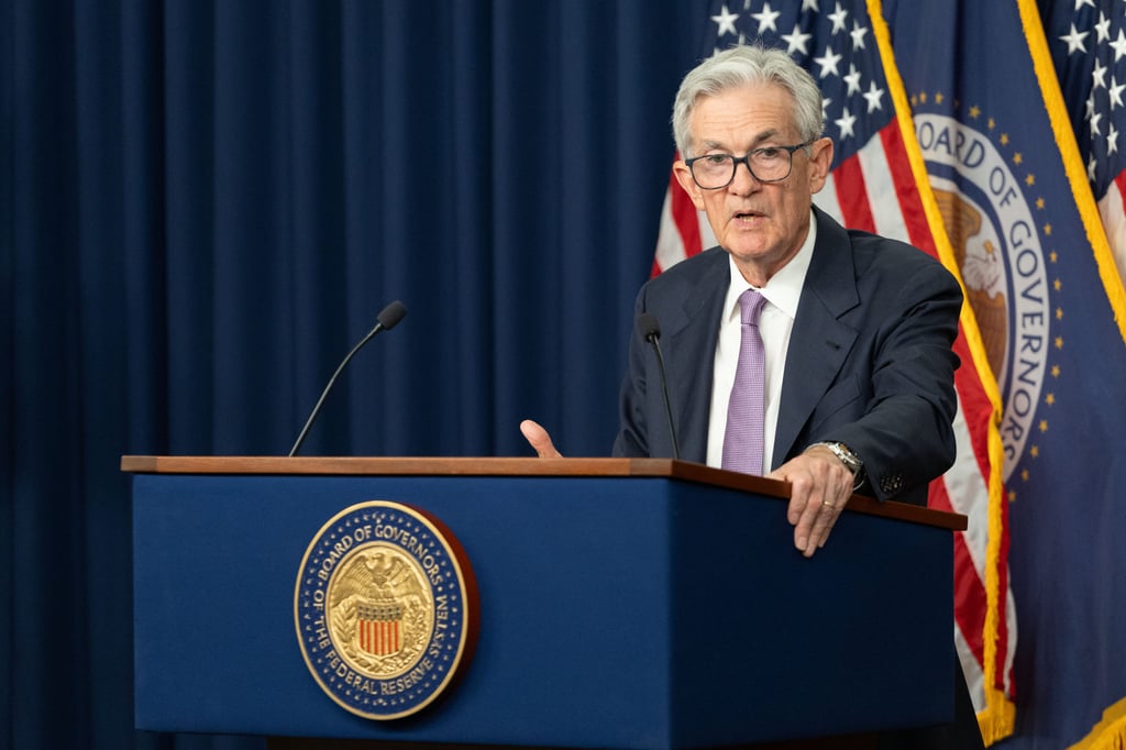 US Federal Reserve Chairman Jerome Powell during a press conference in Washington DC on September 18, 2024. Photo: Xinhua.