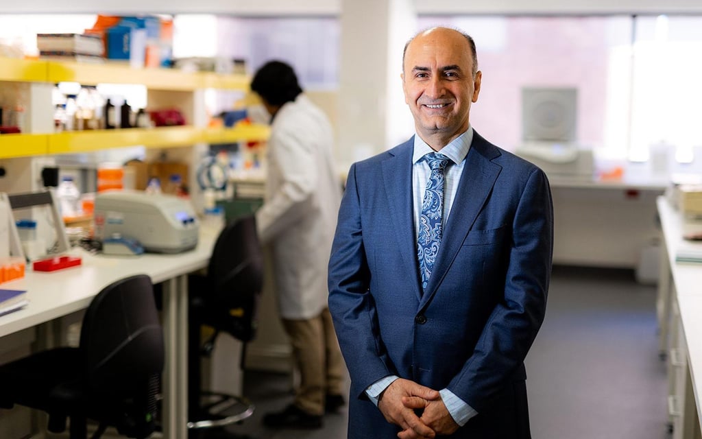 Hamid Sohrabi is director of Murdoch University’s Centre for Healthy Ageing in Australia. His team has developed a screening test for dementia risk. Photo: Alzheimer’s Research Australia