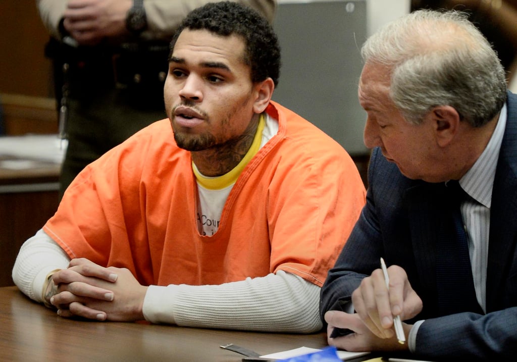 US singer Chris Brown asked lawyer Mark Geragos to defend him after he was accused of assaulting his then-girlfriend Rihanna. Photo: EPA