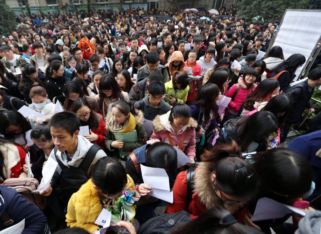 The Beijing-based training firm is among China’s largest for civil service exams, operating over 1,000 centres nationwide to help aspiring civil servants secure stable careers. Photo: AFP The Beijing-based training firm is among China’s largest for civil service exams, operating over 1,000 centres nationwide to help aspiring civil servants secure stable careers. Photo: AFP