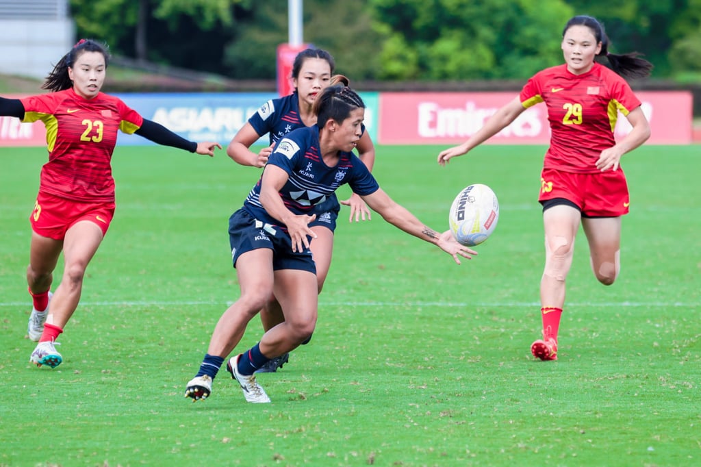 Stephanie Chor Ki-chan’s tries in the pool stage helped Hong Kong book their semi-final date with China.
