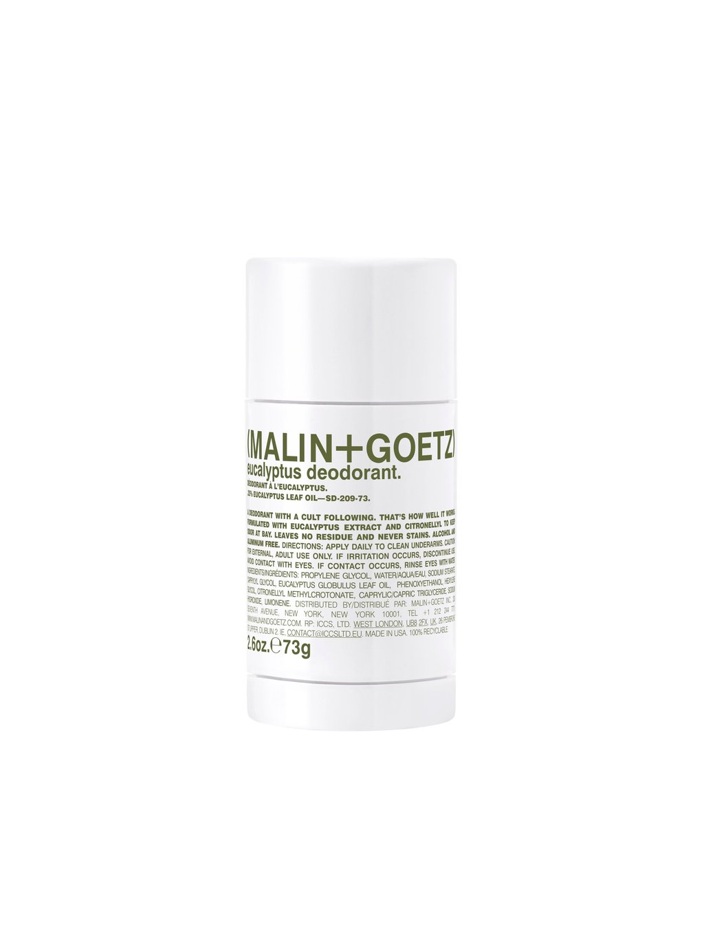 Malin+Goetz eucalyptus deodorant Malin+Goetz eucalyptus deodorant