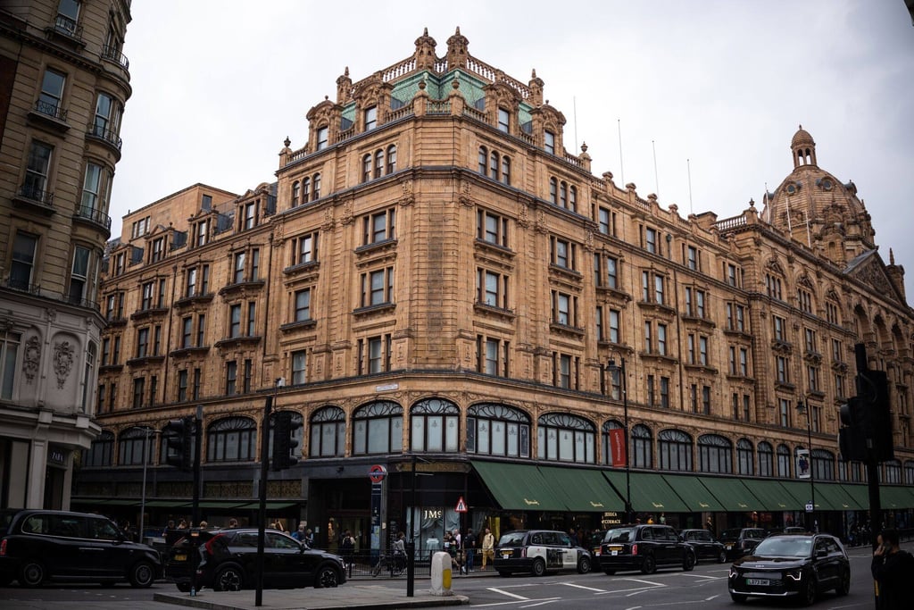 Harrods luxury department store in London, UK. Photo: Bloomberg