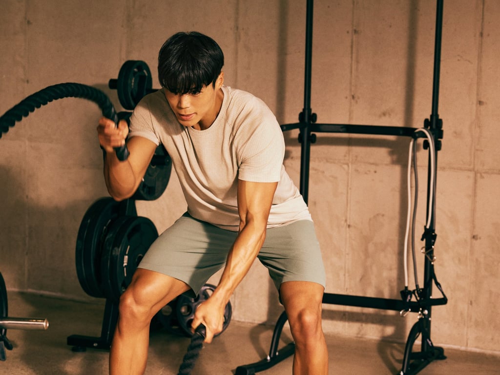 Amotti, who won the Netflix reality show Physical: 100 Season 2 – Underground and is also a Lululemon ambassador, values the support he got from other people on his well-being journey. Amotti, who won the Netflix reality show Physical: 100 Season 2 – Underground and is also a Lululemon ambassador, values the support he got from other people on his well-being journey.