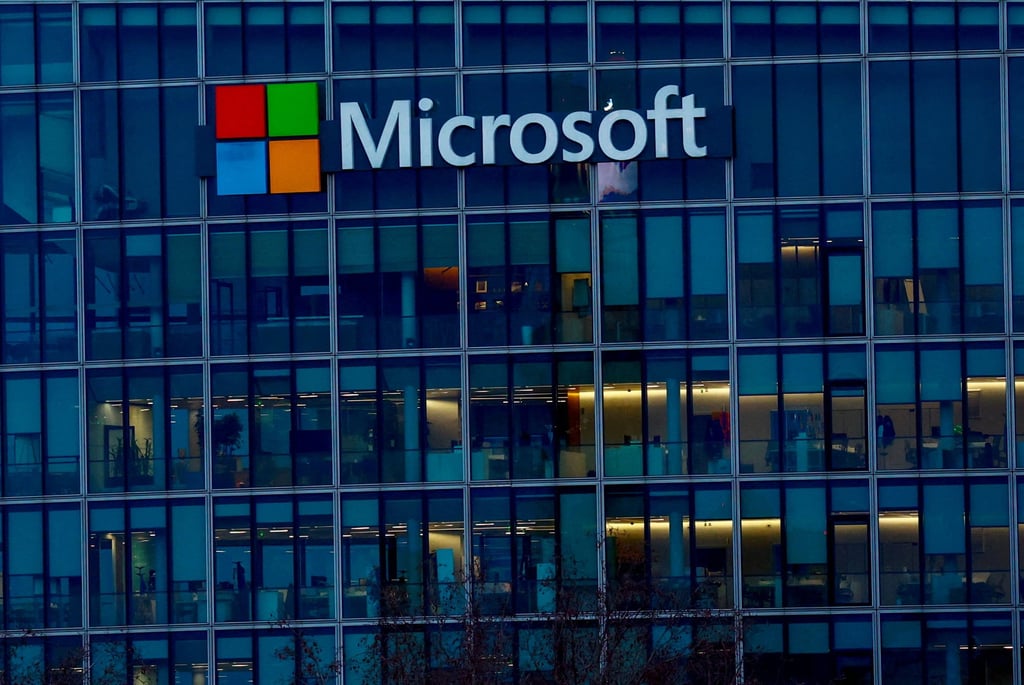 A view of the Microsoft offices in Issy-les-Moulineaux near Paris, France, February 9, 2024. Photo: Reuters