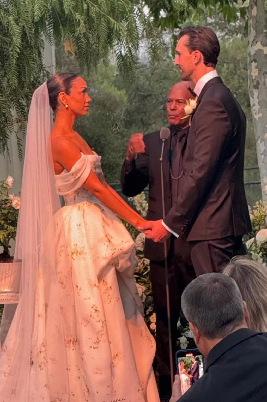 Corinne Foxx married Joe Hooten on September 22. Photo: @garcelle/Instagram Corinne Foxx married Joe Hooten on September 22. Photo: @garcelle/Instagram