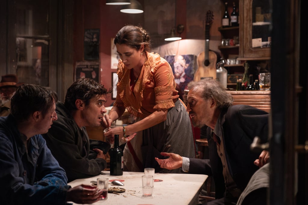 (From left) Ryan McParland, Riccardo Scamarcio, Luisa Ranieri and Bruno Gouery in a still from Modi – Three Days on the Wing of Madness. Photo: Modi Production (From left) Ryan McParland, Riccardo Scamarcio, Luisa Ranieri and Bruno Gouery in a still from Modi – Three Days on the Wing of Madness. Photo: Modi Production