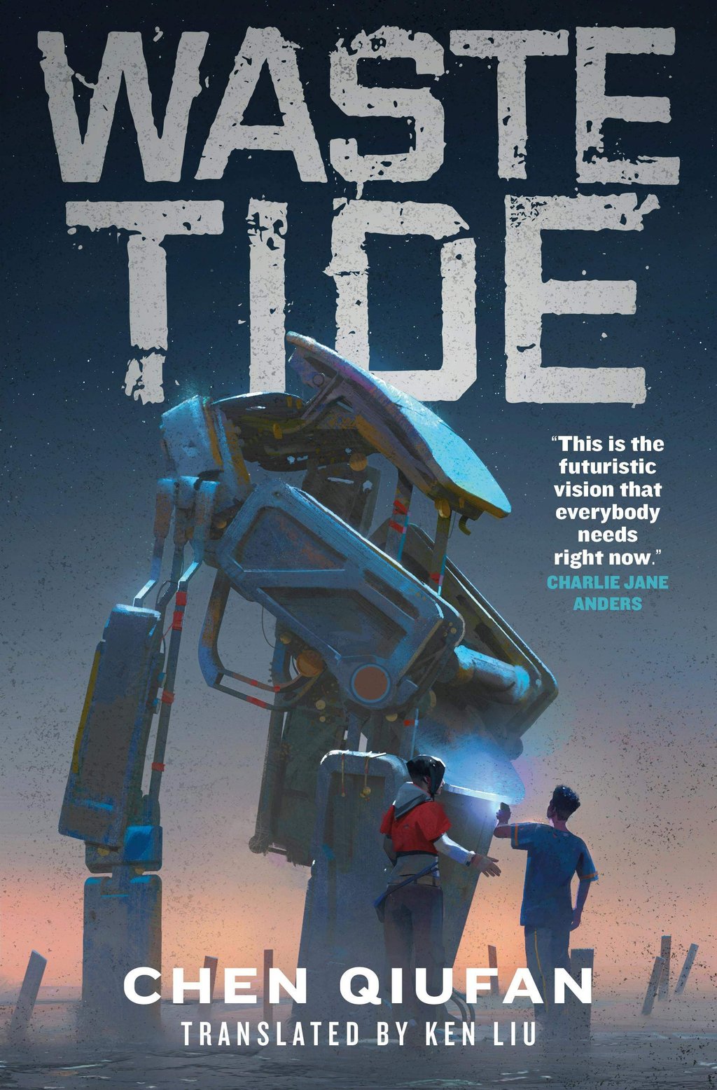 The Chinese science-fiction novel Waste Tide, written by Chen Qiufan. Photo: Courtesy of Tor Books The Chinese science-fiction novel Waste Tide, written by Chen Qiufan. Photo: Courtesy of Tor Books