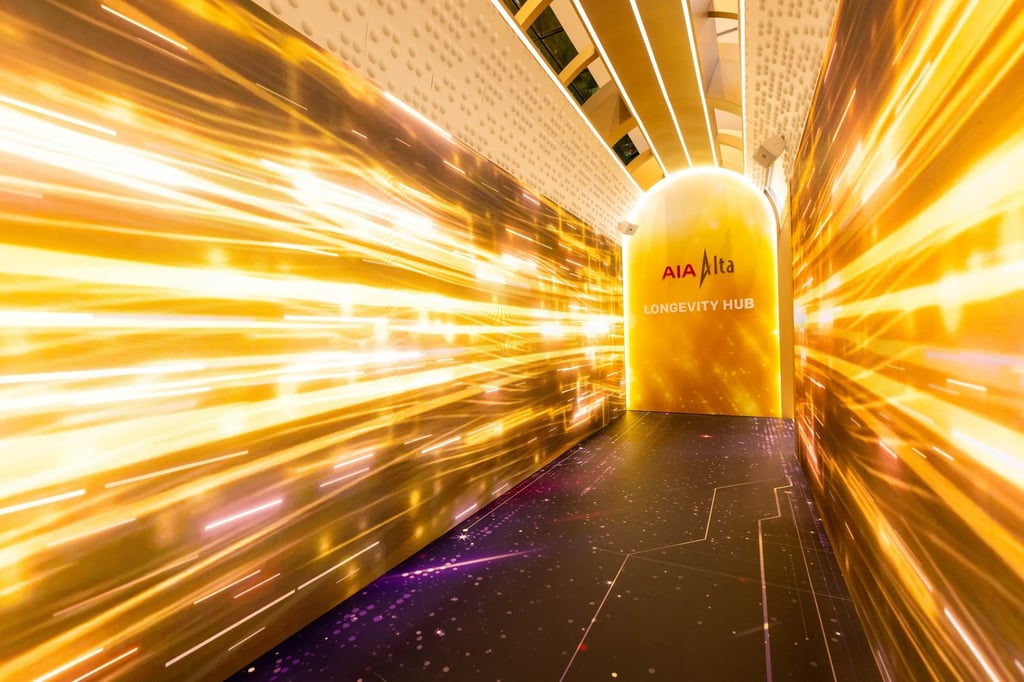 The AIA Alta Longevity Hub gave conference visitors a look at AIA’s proposition to boost one’s longevity and healthspan. The AIA Alta Longevity Hub gave conference visitors a look at AIA’s proposition to boost one’s longevity and healthspan.