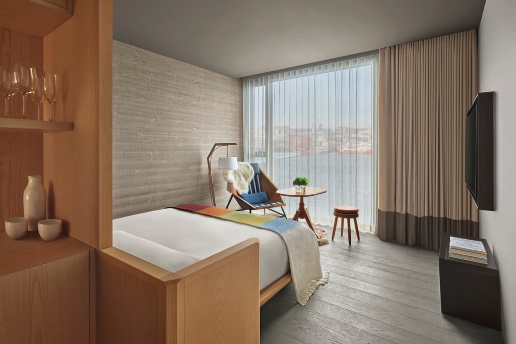 A Deluxe King room at The Reykjavik Edition. Photo: Handout