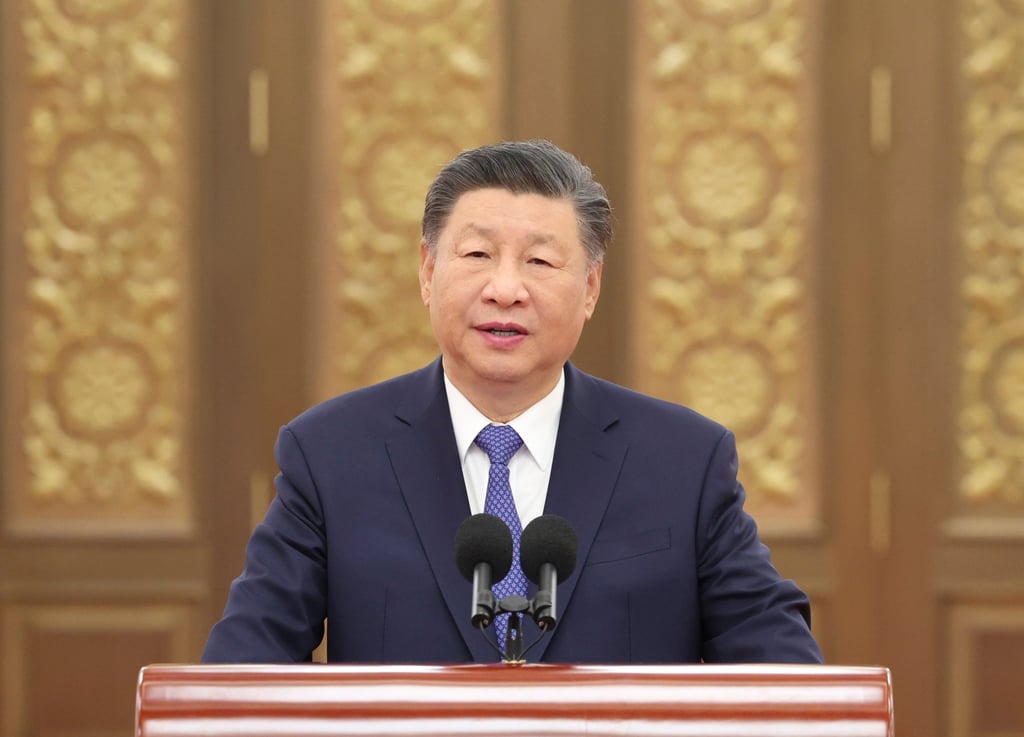 China’s Politburo, led by President Xi Jinping, held an unexpected economic meeting on Thursday. Photo: Xinhua China’s Politburo, led by President Xi Jinping, held an unexpected economic meeting on Thursday. Photo: Xinhua