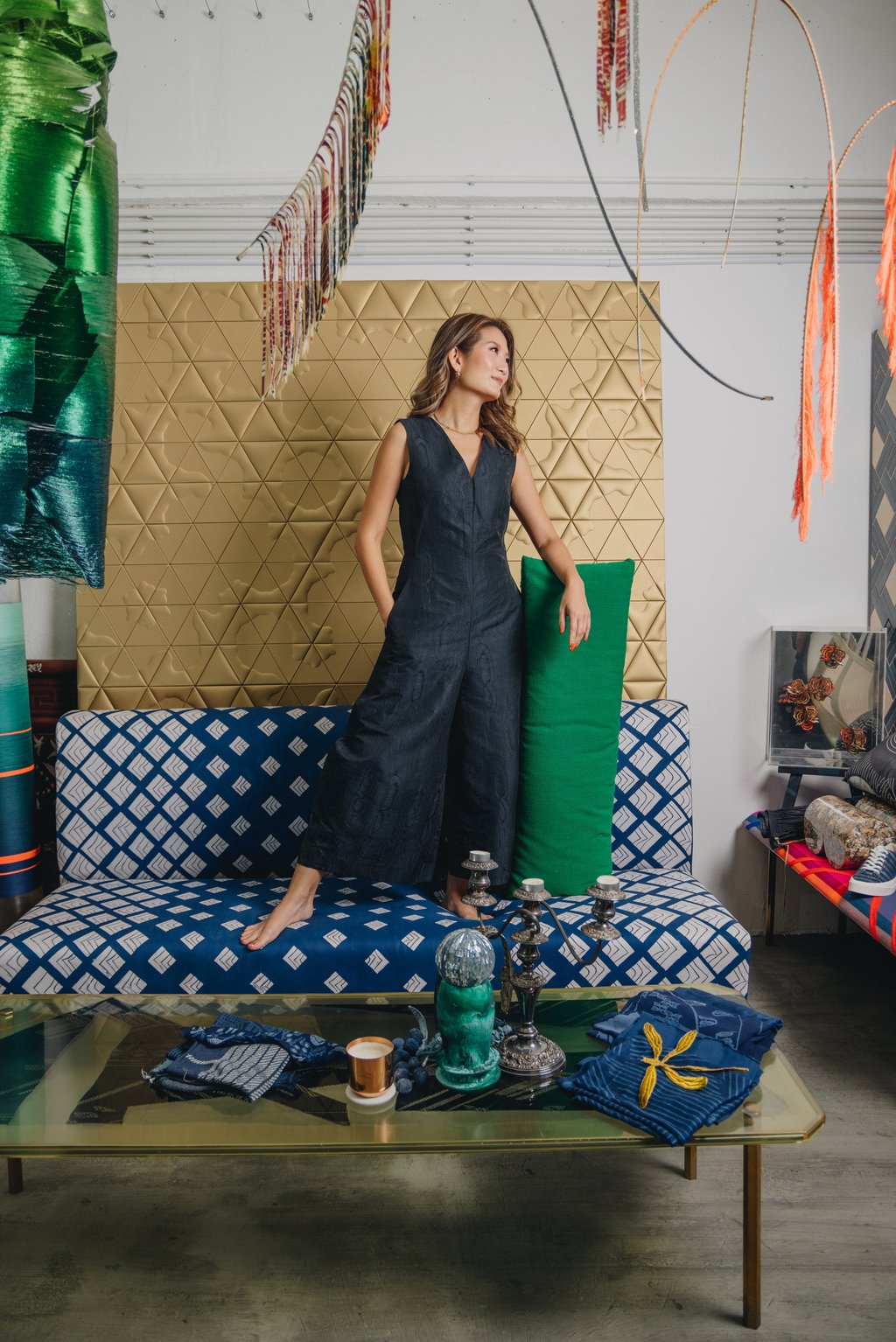 Elaine Ng poses for a portrait at her studio. Photo: Jocelyn Tam