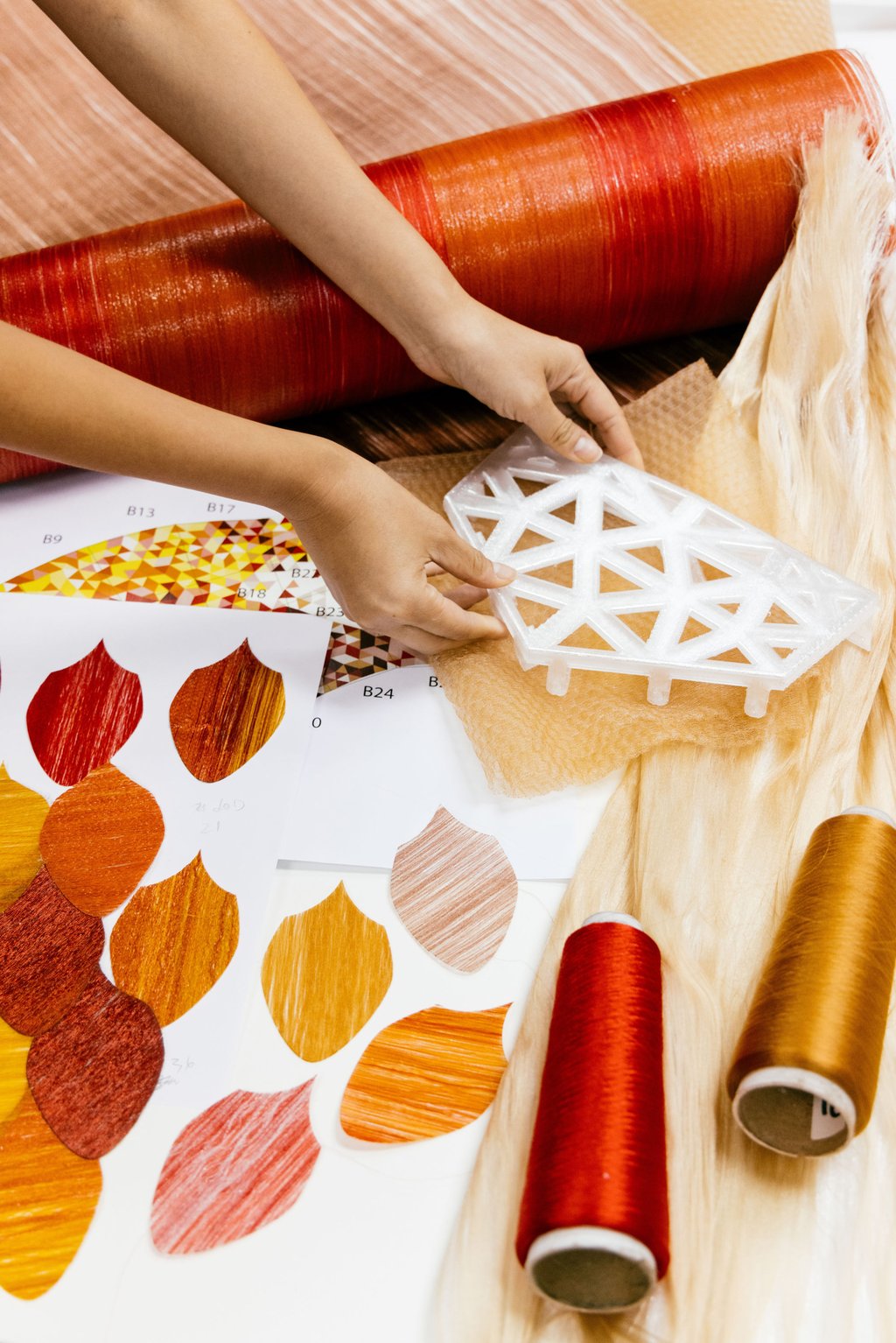 Production of Elaine Ng’s whisky-inspired installation, Phantasmagoria. Photo: Tracy Wong