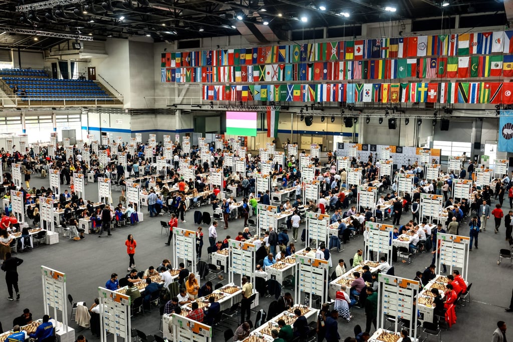 Hong Kong’s women’s team entered the tournament ranked 117th but finished with an overall ranking of 68. Photo: Hong Kong China Chess Federation Hong Kong’s women’s team entered the tournament ranked 117th but finished with an overall ranking of 68. Photo: Hong Kong China Chess Federation