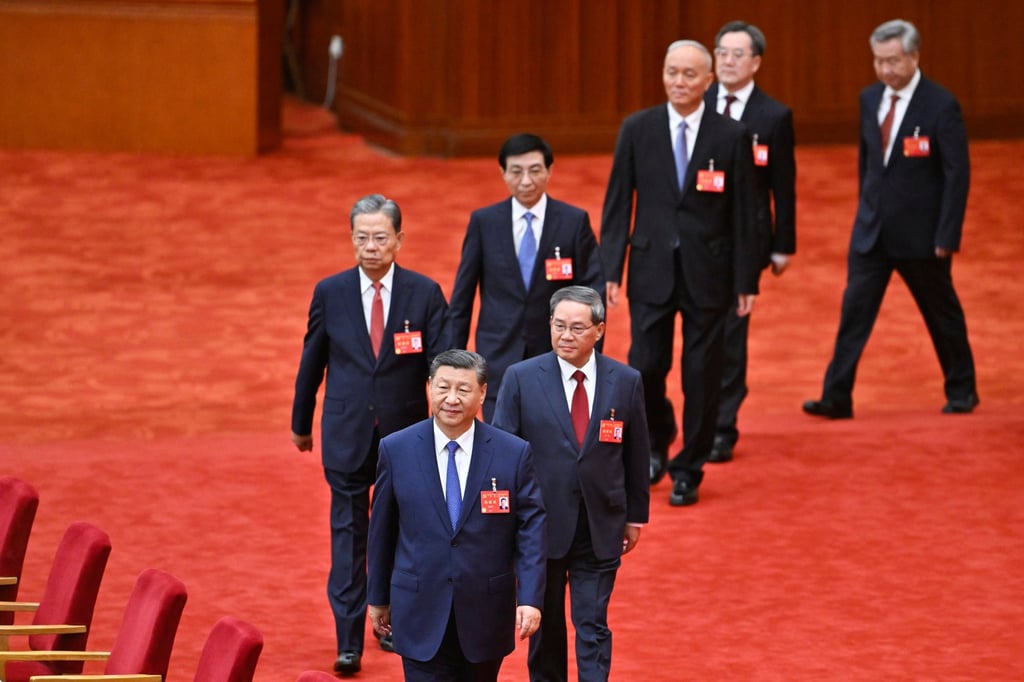 The third plenum in July, which set economic direction for the next five years, did not clearly indicate whether the economy was more important than security. Xi said both were. Photo: AP