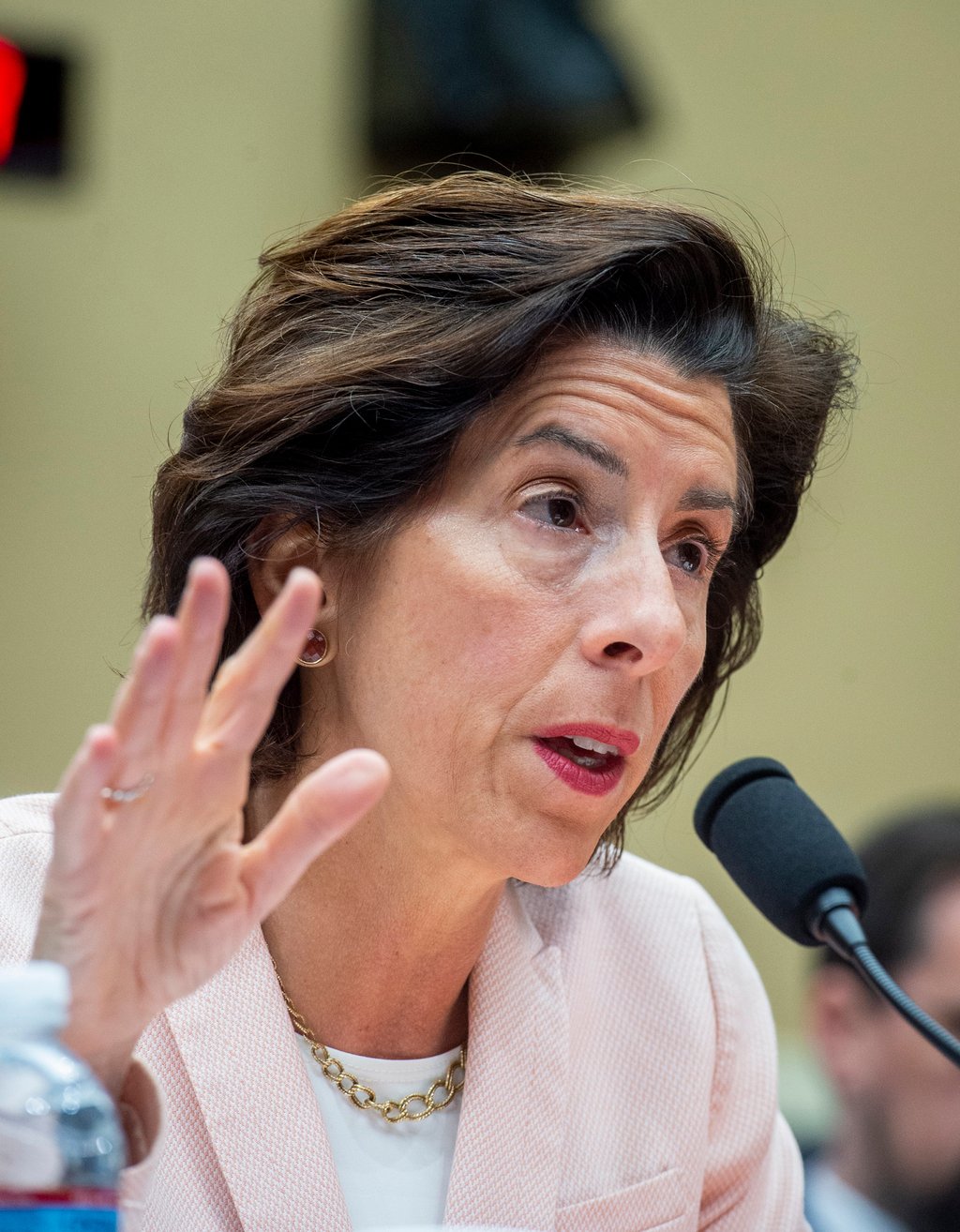 US Commerce Secretary Gina Raimondo. Photo: TNS US Commerce Secretary Gina Raimondo. Photo: TNS