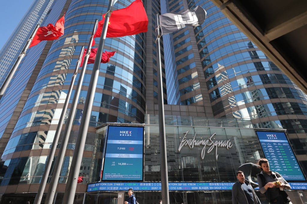 Hong Kong’s benchmark Hang Seng Index rose 18 per cent in September, the best month since November 2022. Photo: Xiaomei Chen Hong Kong’s benchmark Hang Seng Index rose 18 per cent in September, the best month since November 2022. Photo: Xiaomei Chen