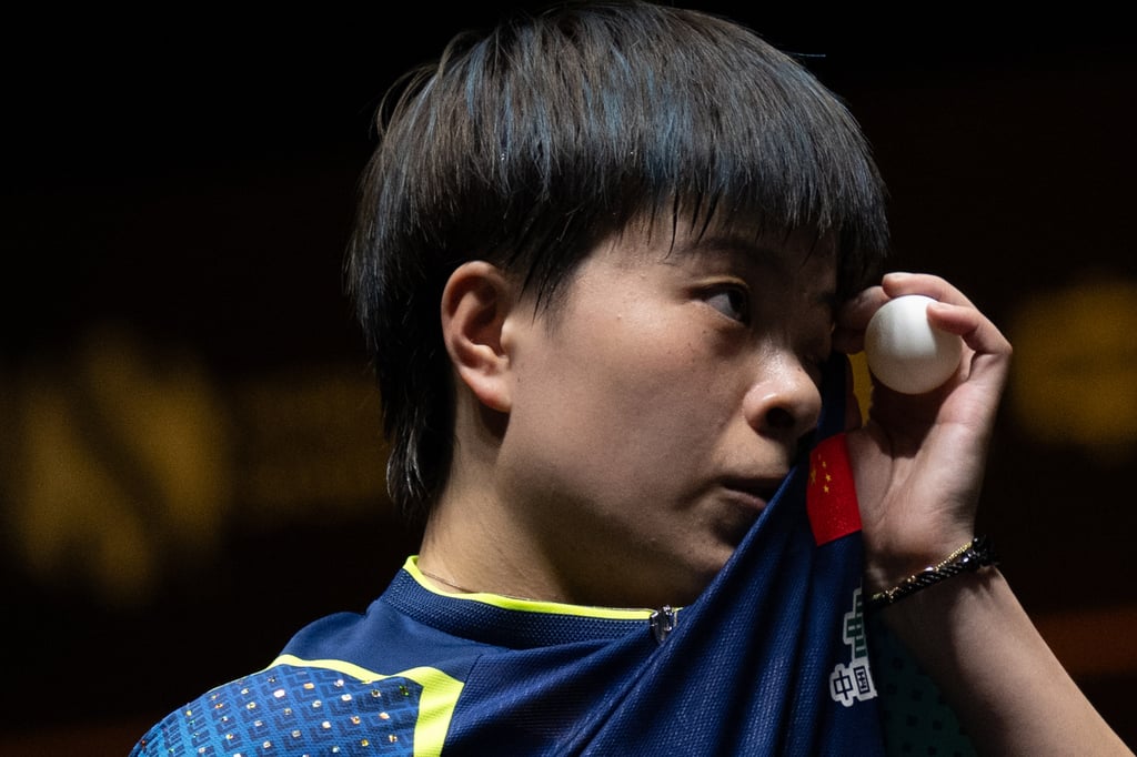 Wang Yidi will be 31 at the Los Angeles Olympic Games in 2028 and faces pressure to hold her spot. Photo: Xinhua Wang Yidi will be 31 at the Los Angeles Olympic Games in 2028 and faces pressure to hold her spot. Photo: Xinhua