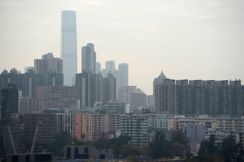 A view of residential buildings in Hong Kong, on February 25. Photo: Bloomberg