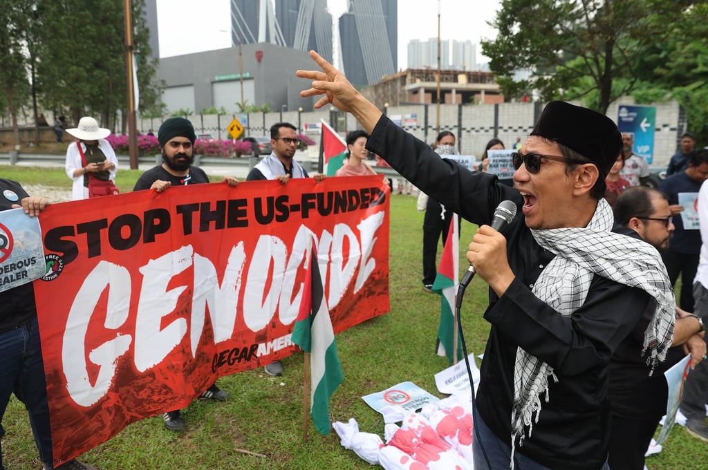 Protest against Israeli companies