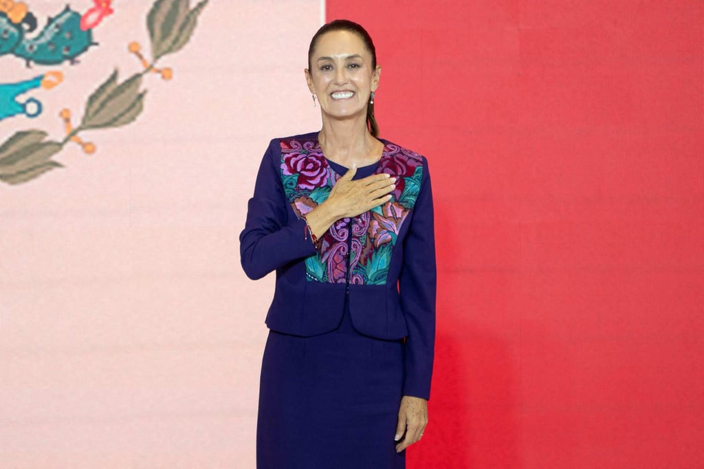 Claudia Sheinbaum will be sworn in on Tuesday as Mexico’s first woman president. File photo: AFP Claudia Sheinbaum will be sworn in on Tuesday as Mexico’s first woman president. File photo: AFP