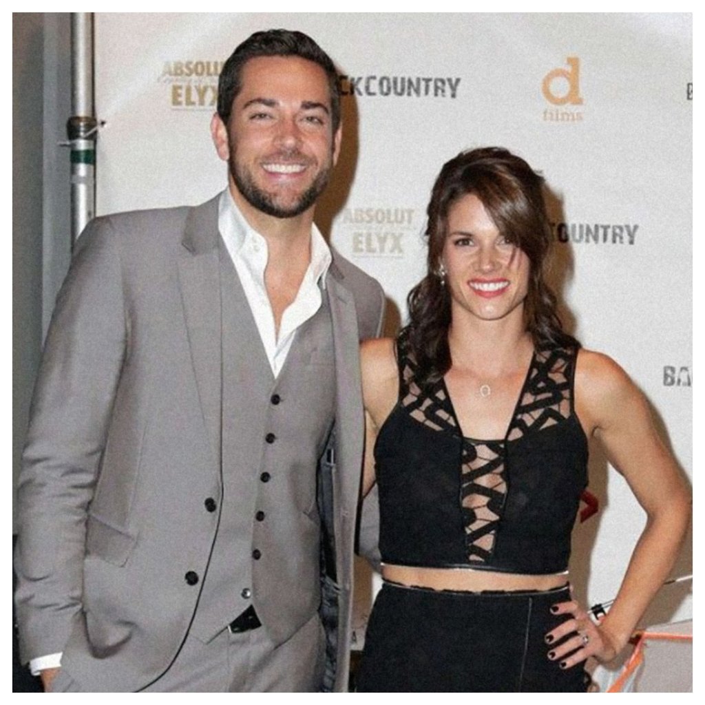 Zachary Levi and Missy Peregrym in happier times. Photo: @vortexmediainc/Instagram Zachary Levi and Missy Peregrym in happier times. Photo: @vortexmediainc/Instagram