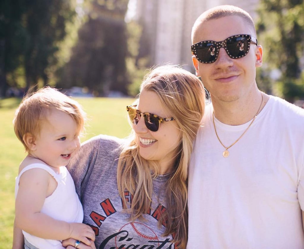 Tricia Davis and Macklemore first met on MySpace. Photo: @baba_g/Instagram