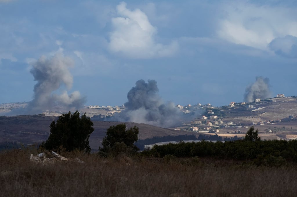 An Israeli bombardment in southern Lebanon. Photo: AP An Israeli bombardment in southern Lebanon. Photo: AP
