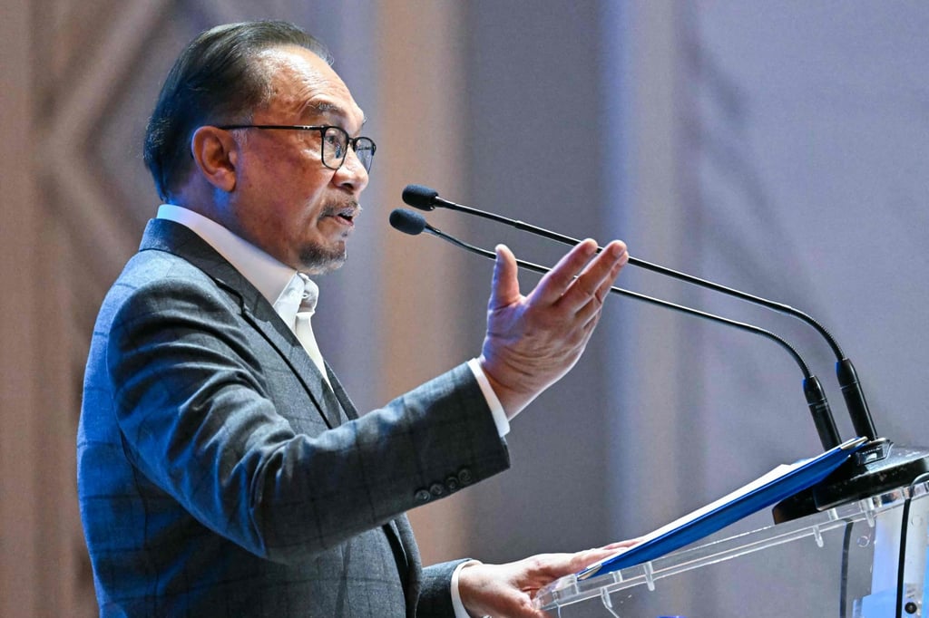 Malaysia’s Prime Minister Anwar Ibrahim. ‘We have to operate in our waters and secure economic advantage, including drilling for oil”, he said recently. Photo: AFP Malaysia’s Prime Minister Anwar Ibrahim. ‘We have to operate in our waters and secure economic advantage, including drilling for oil”, he said recently. Photo: AFP