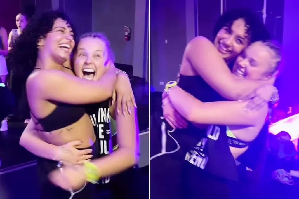 Dakayla Wilson (left) is apparently JoJo Siwa’s current flame. Photo: @itsjojosiwa/Instagram