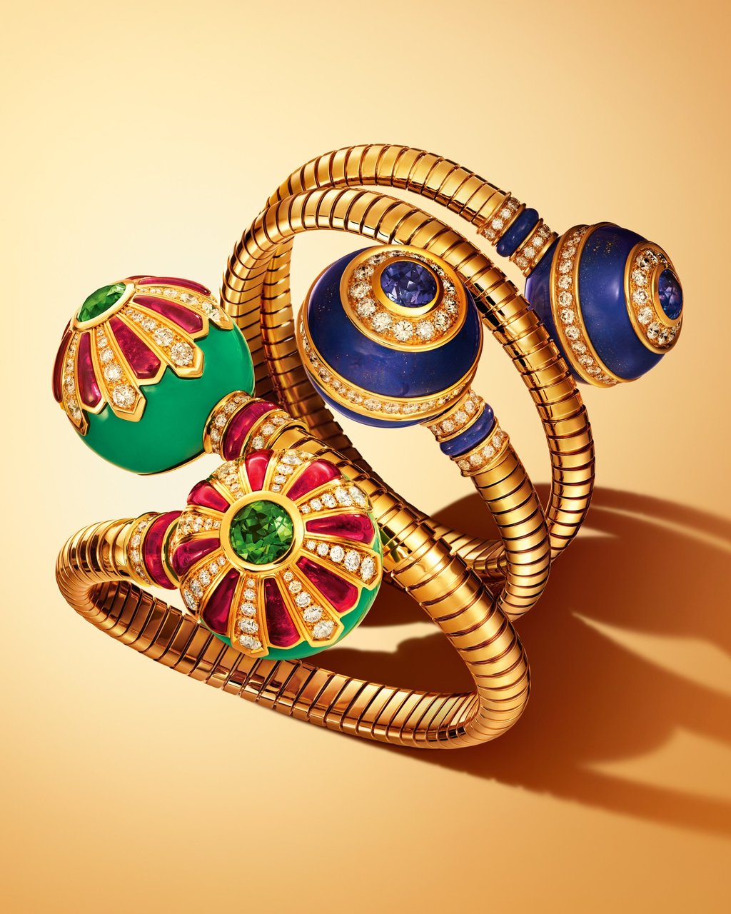 The Bulgari Tubogas design takes its name from gas pipes used in the 1920s