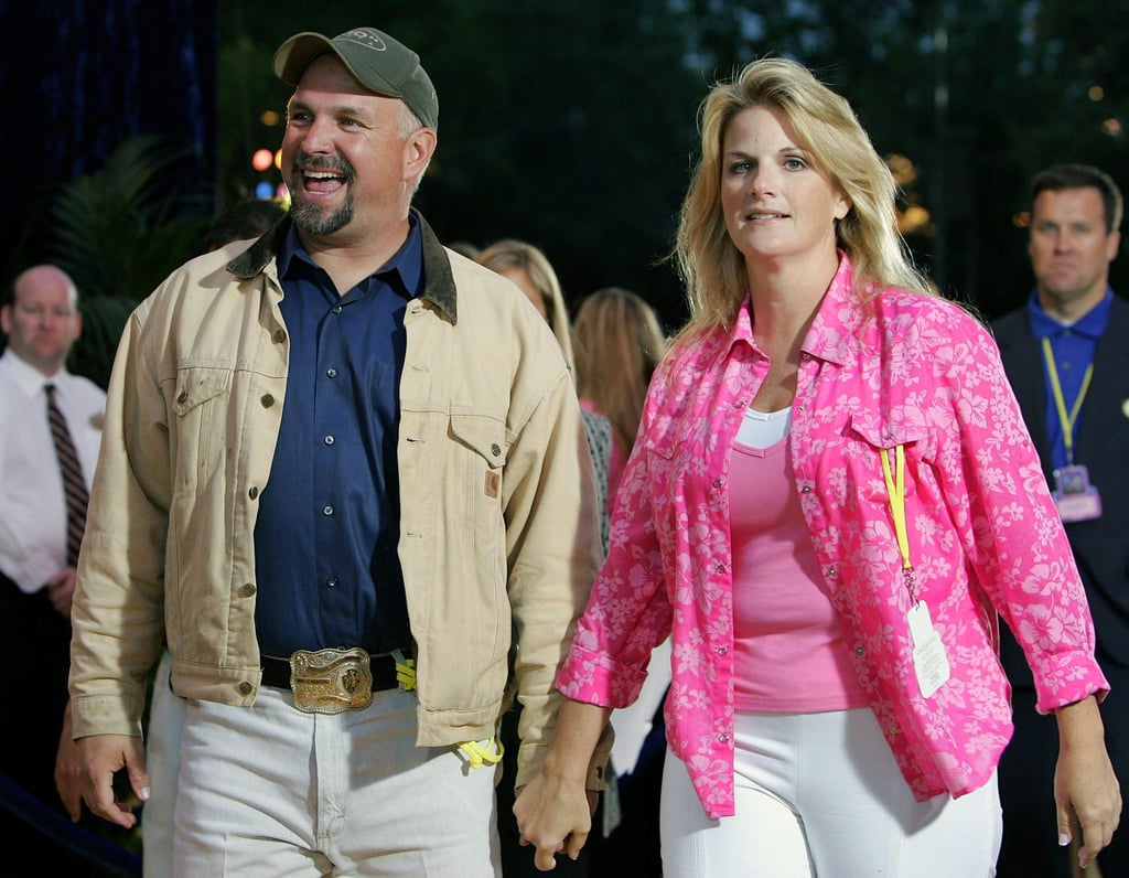 Garth Brooks and Trisha Yearwood arrive at Disneyland’s 50th anniversary party at the Disneyland theme park, in 2005. Photo: AP Photo Garth Brooks and Trisha Yearwood arrive at Disneyland’s 50th anniversary party at the Disneyland theme park, in 2005. Photo: AP Photo