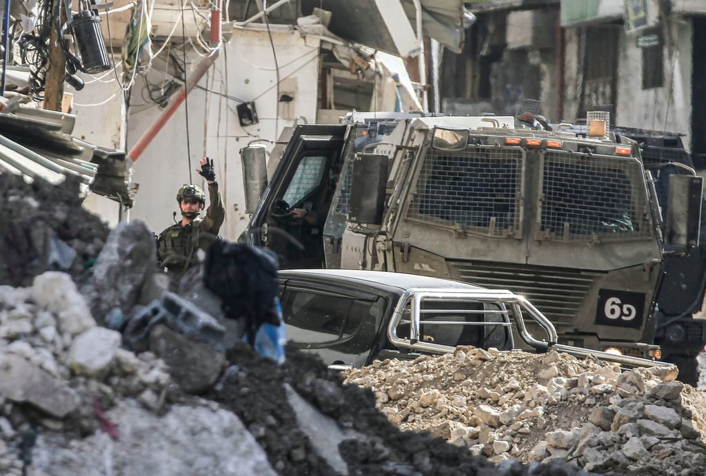 A Israeli army raid in Tulkarm and its camps in the north of the occupied-West Bank on September 12. File photo: ZUMA Press Wire/dpa
