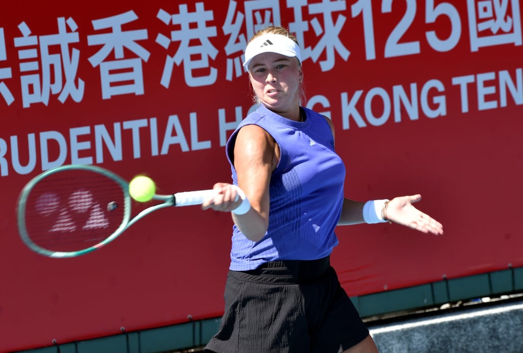 Clara Tauson takes on Martina Trevisan in the first round on Wednesday. Photo: Xinhua Clara Tauson takes on Martina Trevisan in the first round on Wednesday. Photo: Xinhua