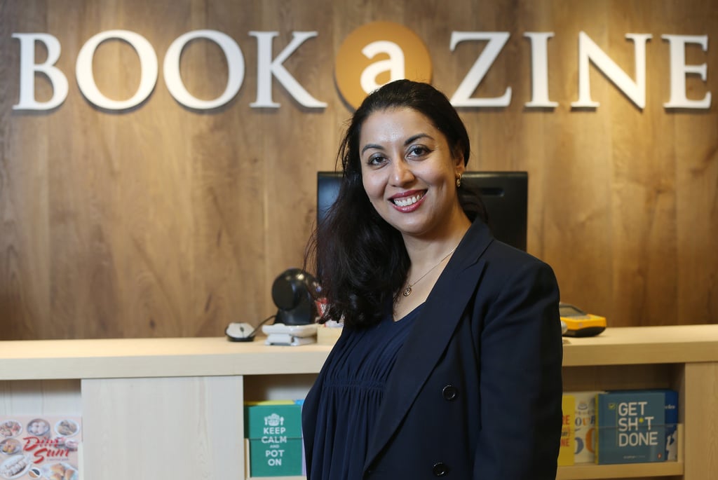 Bookazine Hong Kong director Shonee M. Mirchandani poses for a picture at Bookazine in Central, Hong Kong. Photo: SCMP Bookazine Hong Kong director Shonee M. Mirchandani poses for a picture at Bookazine in Central, Hong Kong. Photo: SCMP