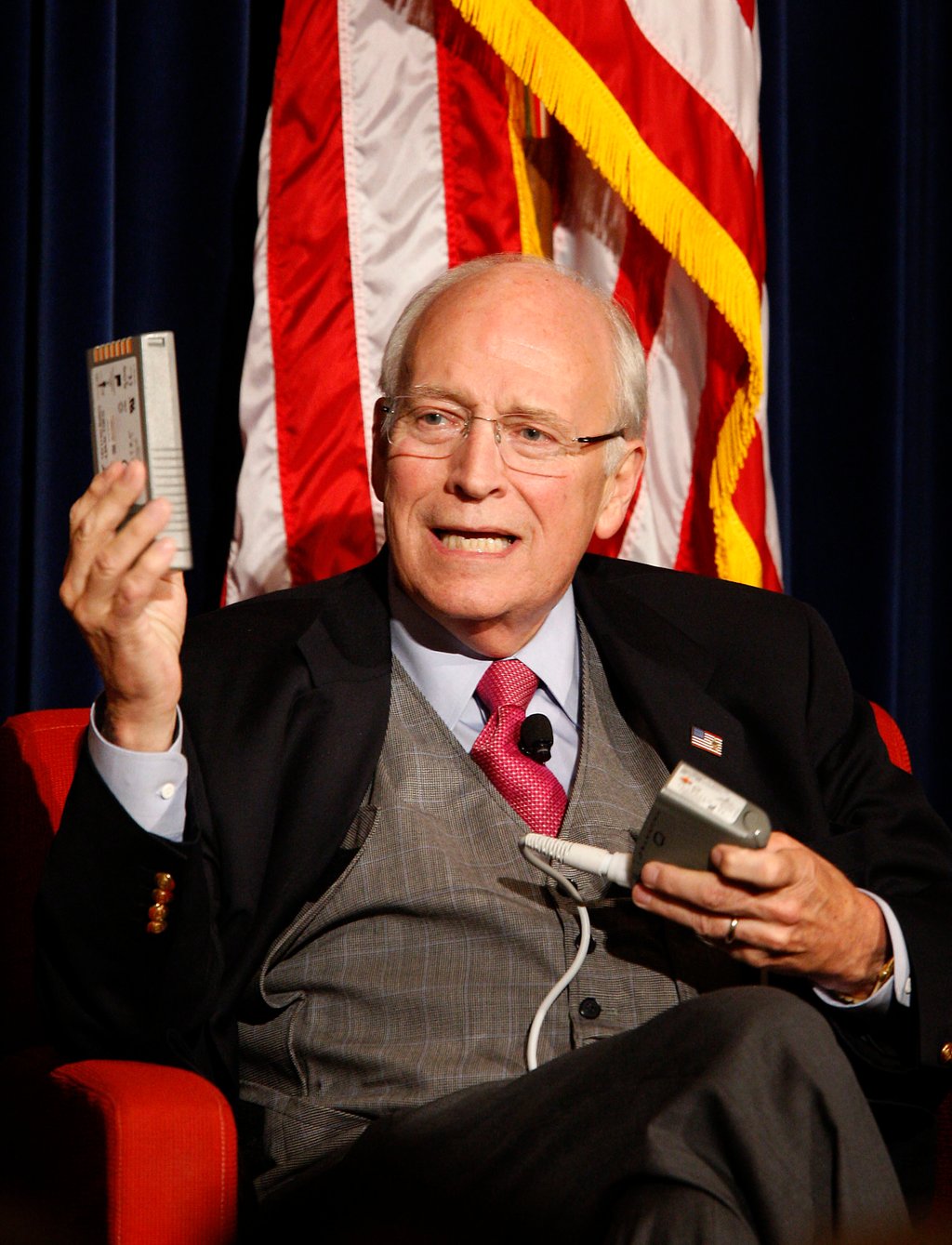 Former US vice-president Dick Cheney, a lifelong Republican Party supporter, intends to vote for Democratic presidential hopeful Kamala Harris. Photo: AP
