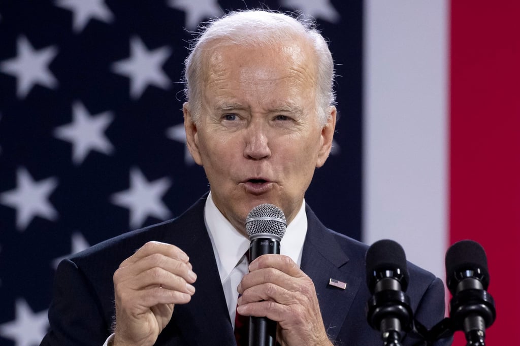 President Joe Biden has set a 10-year deadline for US cities to replace lead pipes. Photo: EPA-EFE
