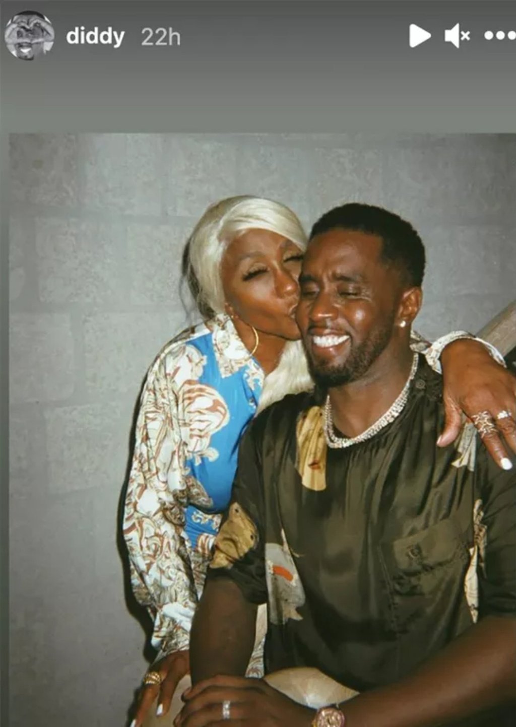 Diddy’s mum Janice Combs has spoken out in defence of her son. Photo: @diddy/Instagram