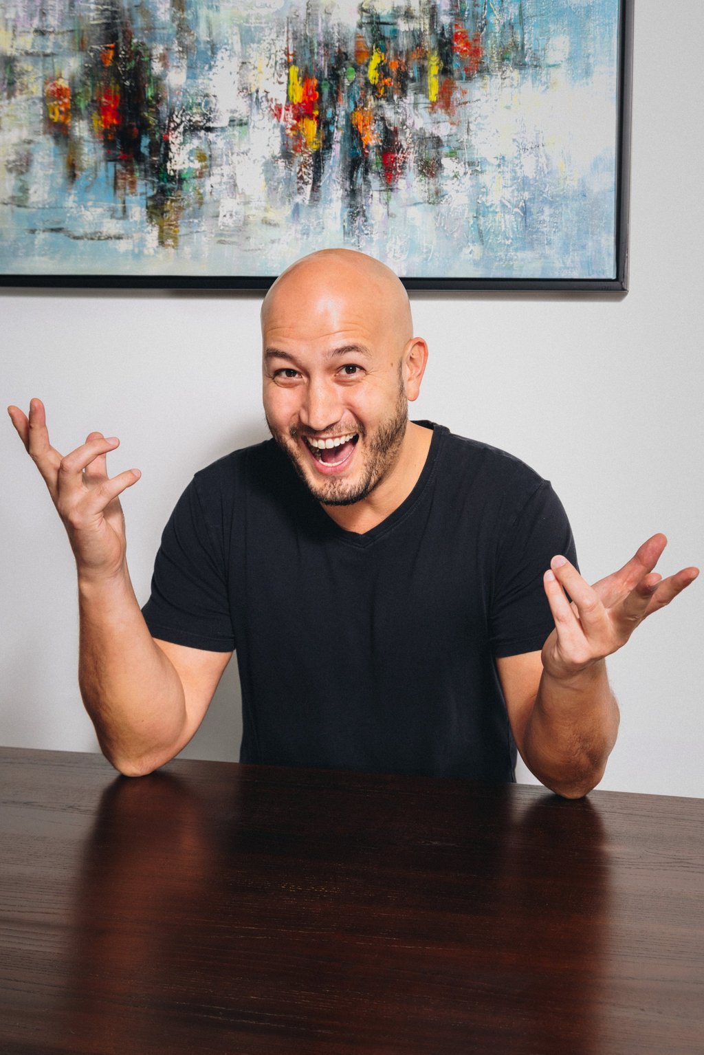 Comedian and strategy consultant Benjamin Quinlan. Photo: Jocelyn Tam Comedian and strategy consultant Benjamin Quinlan. Photo: Jocelyn Tam