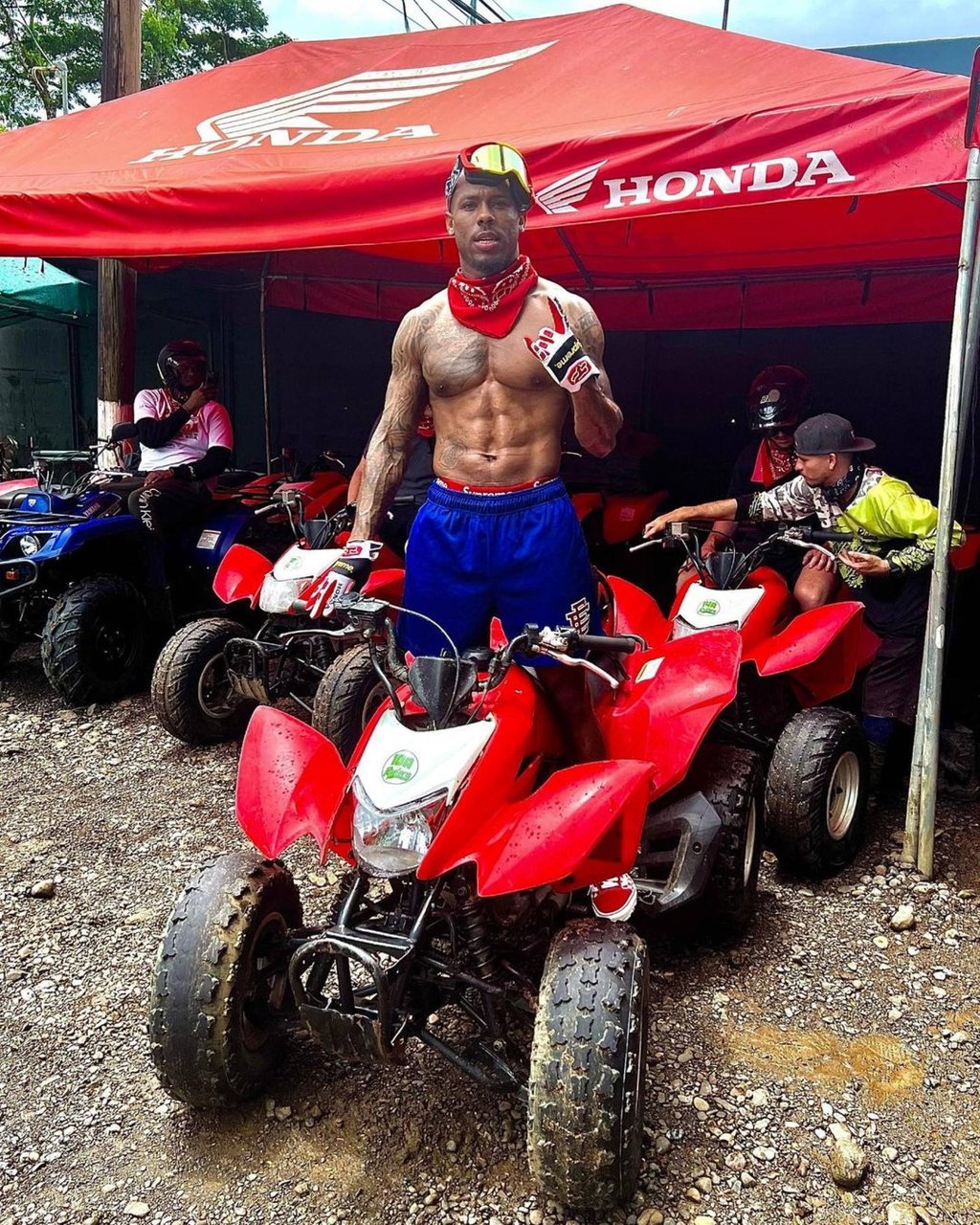 Aric Jones shared a snap with his followers from Costa Rica in June 2022. Photo: @aricjones/Instagram Aric Jones shared a snap with his followers from Costa Rica in June 2022. Photo: @aricjones/Instagram
