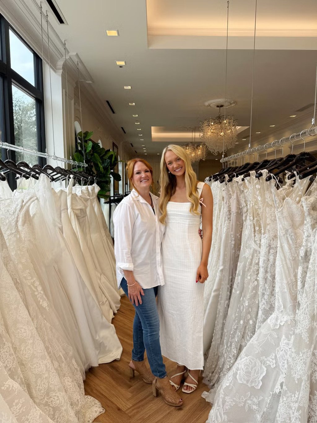 Ree Drummond and daughter Paige spent a weekend shopping for a wedding dress. Photo: The Pioneer Woman Ree Drummond and daughter Paige spent a weekend shopping for a wedding dress. Photo: The Pioneer Woman