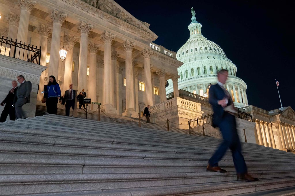 Republicans appear poised to take control of the US Senate, which Democrats now hold with 51 seats. Photo: AFP