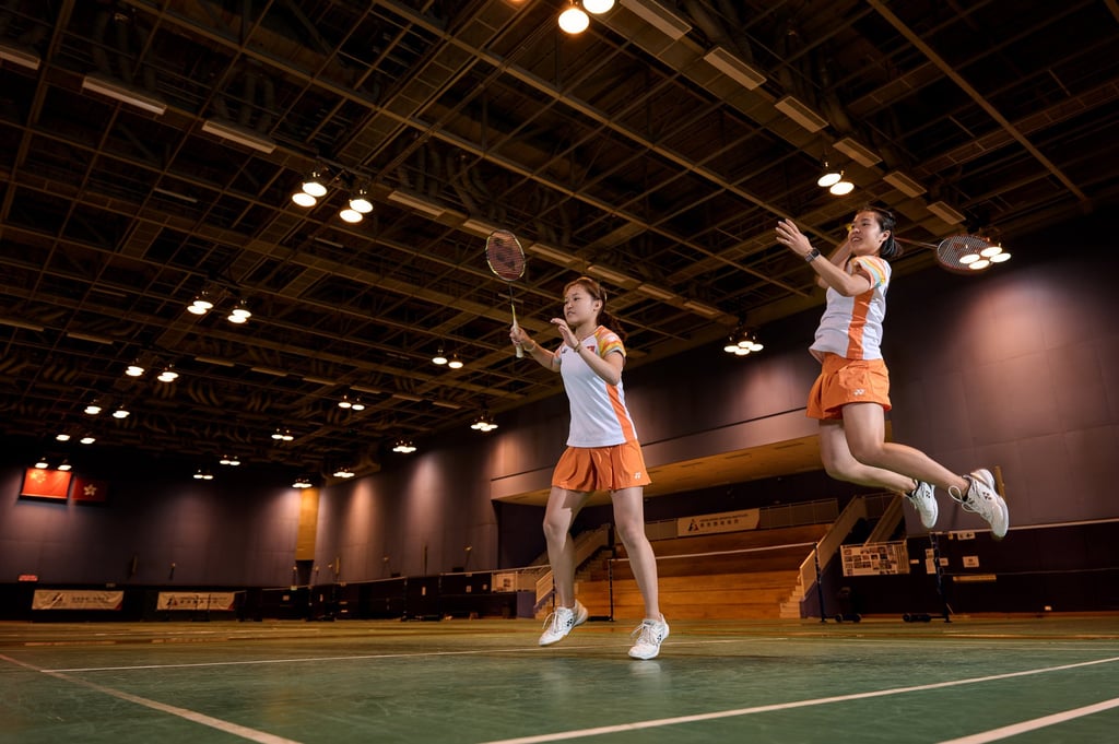 Hong Kong badminton stars Yeung Pui-lam (left) and Yeung Nga-ting both receive government funding for their studies, which will help them in their careers as players – and after they retire from competitive sport. Hong Kong badminton stars Yeung Pui-lam (left) and Yeung Nga-ting both receive government funding for their studies, which will help them in their careers as players – and after they retire from competitive sport.