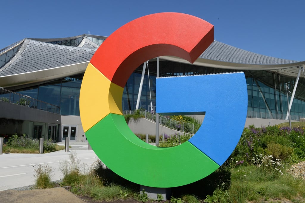 The Google logo at the company’s headquarters in Mountain View, California. Photo: dpa The Google logo at the company’s headquarters in Mountain View, California. Photo: dpa