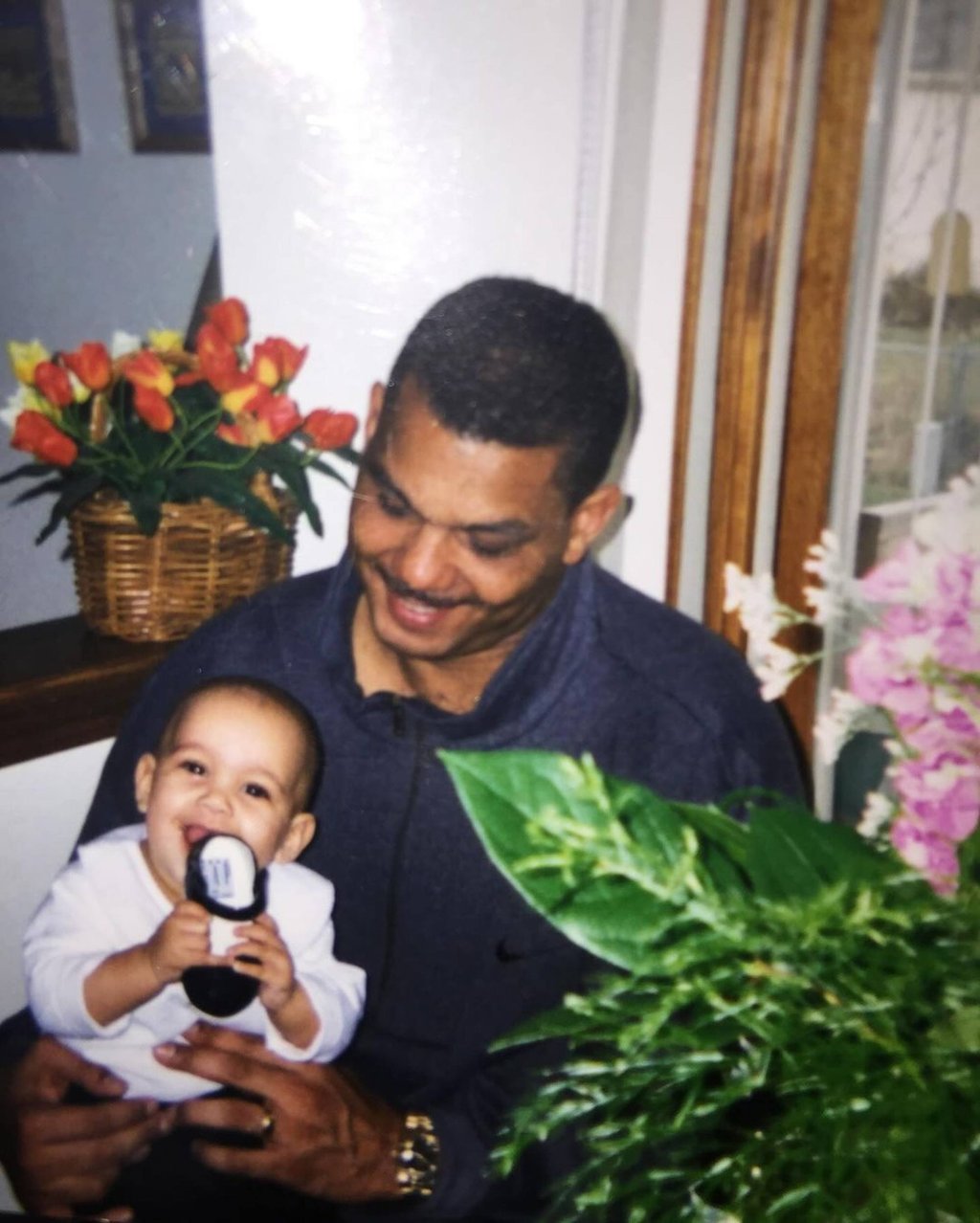 Alexa DeLeon honoured her late father in an Instagram post in April. Photo: @alexareddick_/Instagram Alexa DeLeon honoured her late father in an Instagram post in April. Photo: @alexareddick_/Instagram