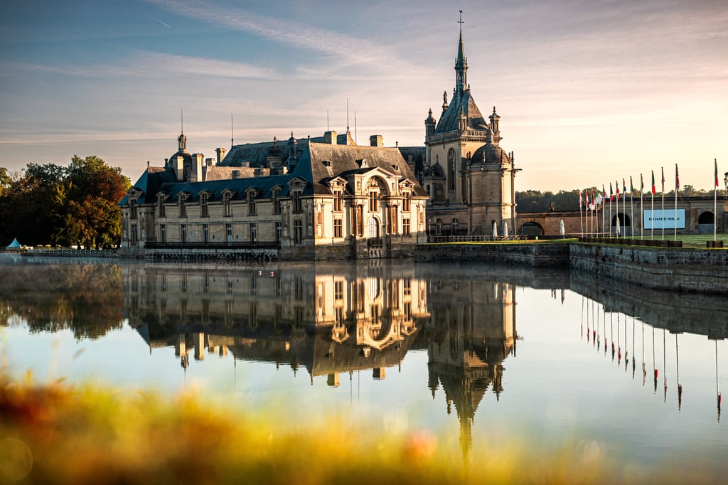 The Chateau de Chantilly where the Chantilly Arts & Élégance Richard Mille event is held every two years The Chateau de Chantilly where the Chantilly Arts & Élégance Richard Mille event is held every two years