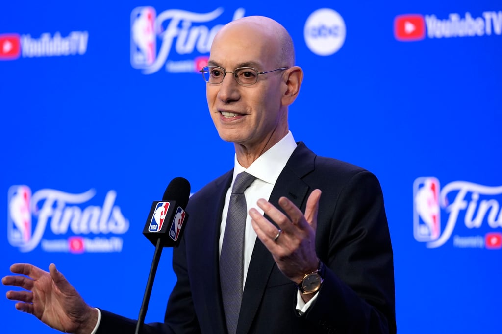 NBA commissioner Adam Silver sounded confident of staging games in China again. Photo: AP NBA commissioner Adam Silver sounded confident of staging games in China again. Photo: AP