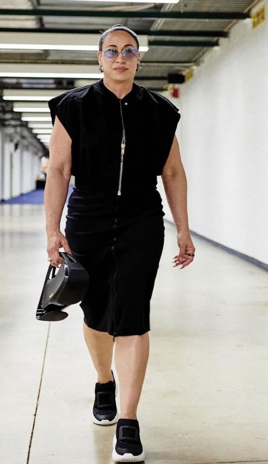 Dany Garcia looked stylish in the tunnel at a UFL championship game in June. Photo: @danygarciaco/Instagram Dany Garcia looked stylish in the tunnel at a UFL championship game in June. Photo: @danygarciaco/Instagram