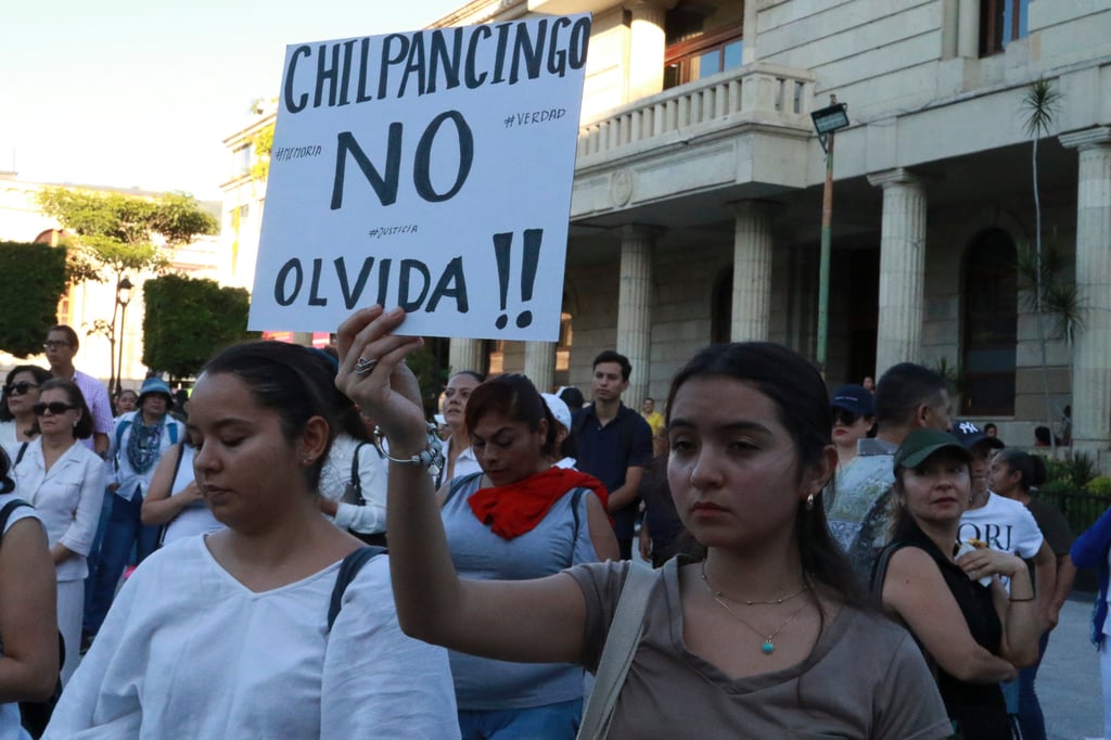 People demand justice for murdered Mayor Alejandro Arcos in Chilpancingo, Guerrero state, Mexico on Thursday. Photo: AP